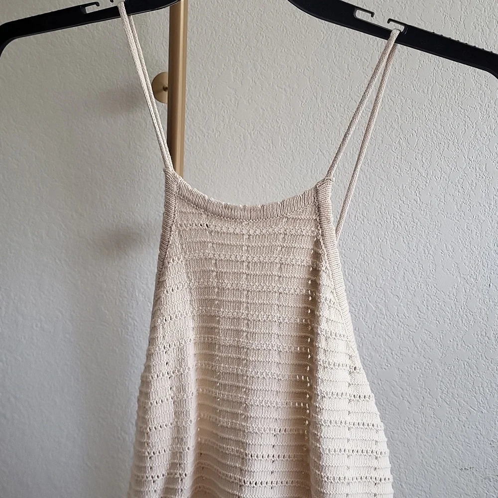 Free People Mallorca Fauxchet Sweater Midi Dress SZ S - Picture 6 of 12